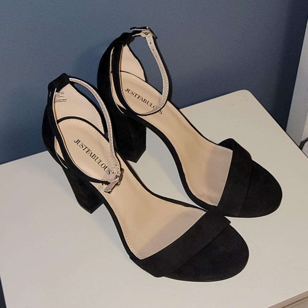 Black heels